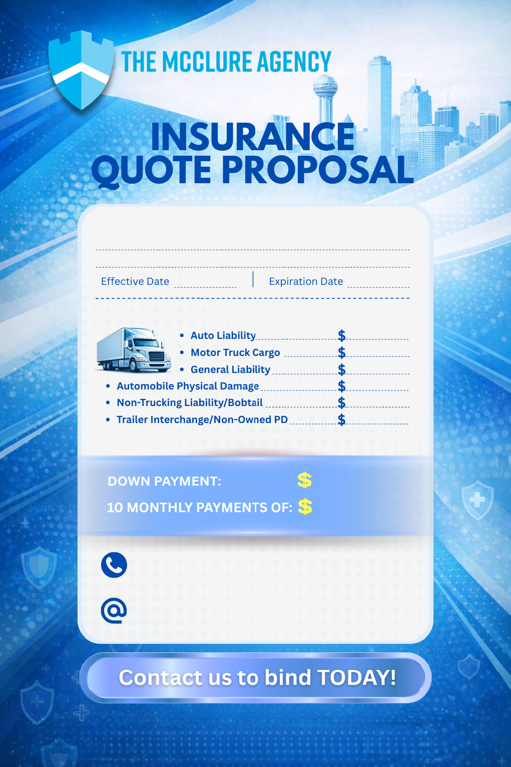 Trucking Quote Proposal